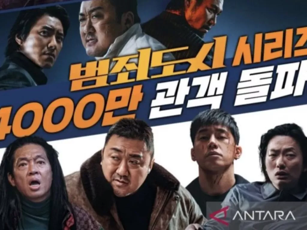 Ditonton 9,7 Juta Penonton, Seri Film The Outlaws Kuasai Box Office Korea - GenPI.co SUMSEL