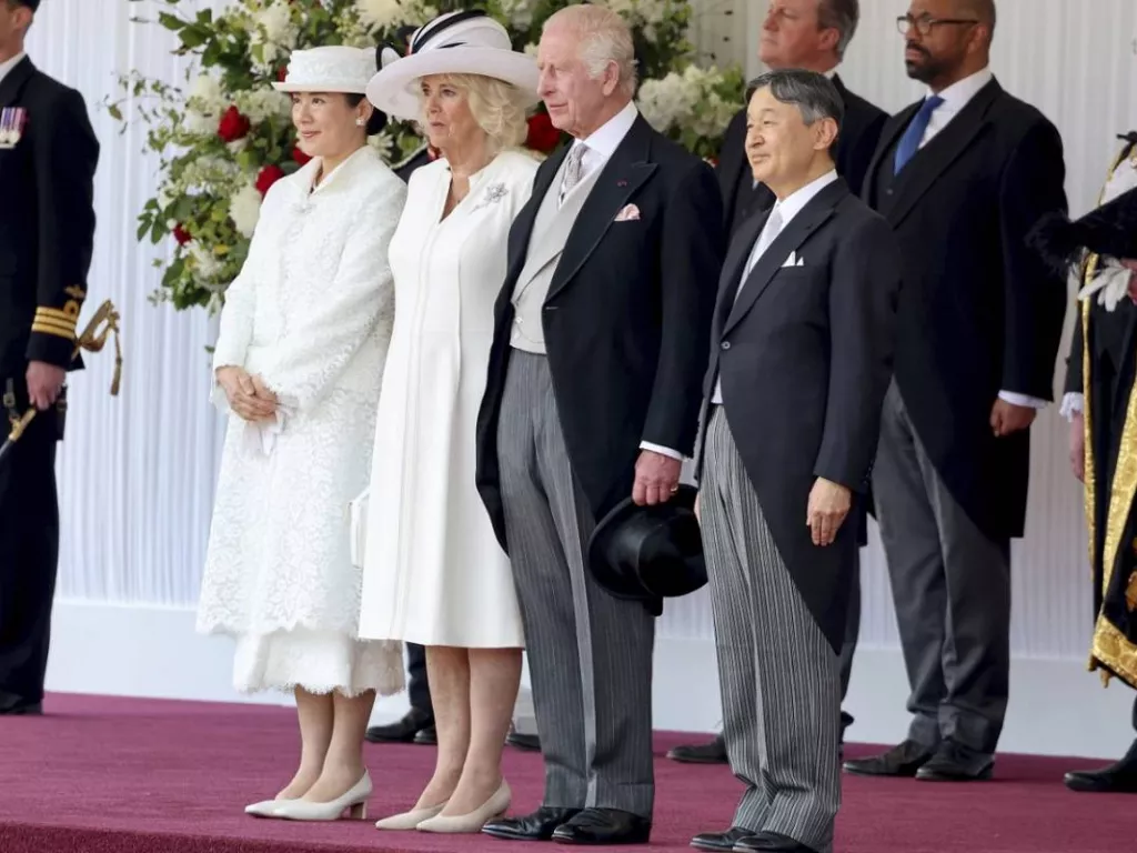 Raja Charles III Sambut Kunjungan Kaisar dan Permaisuri Jepang - GenPI.co SULTRA