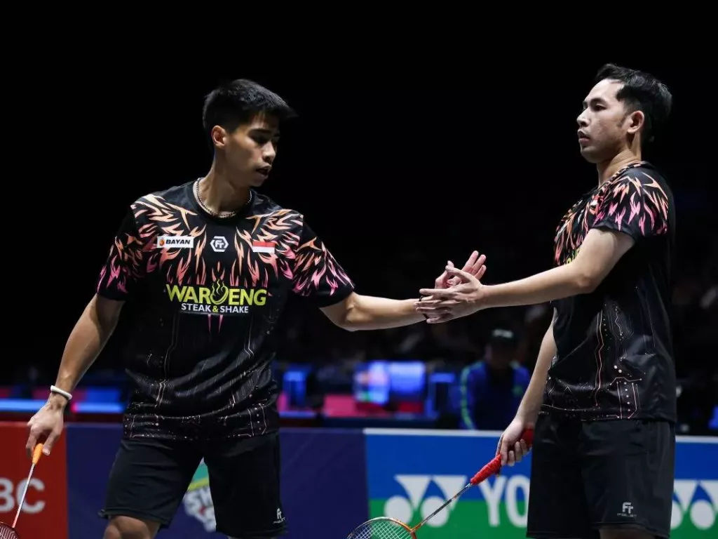 Indonesia Pastikan Satu Tiket Final Ganda Putra All England 2025 - GenPI.co NTB