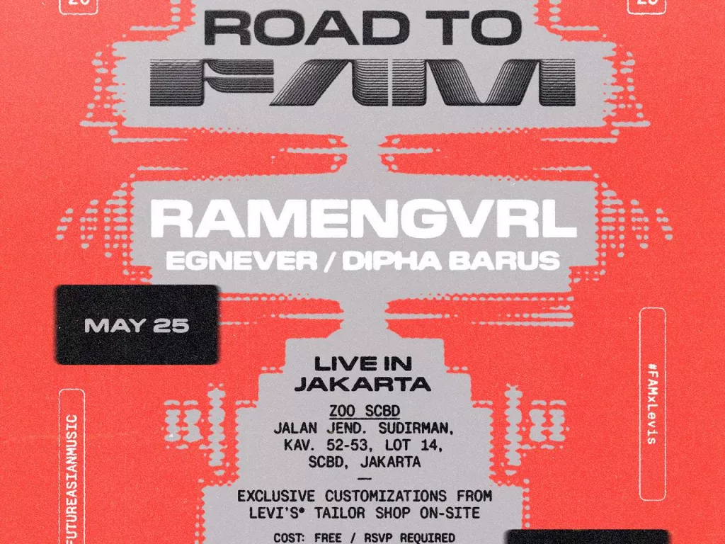 Gandeng Levi's, 88rising Luncurkan Seri Musik 'Road to FAM' yang Dimeriahkan Ramengvrl - GenPI.co SUMUT
