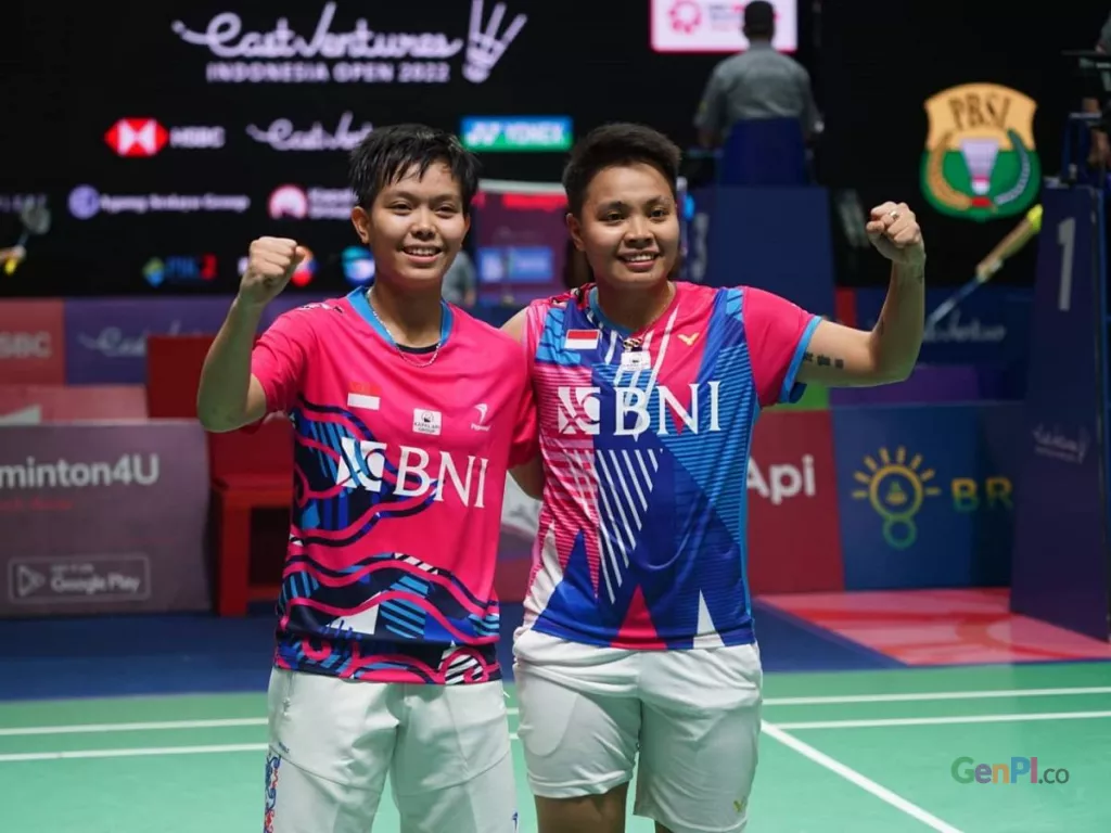 Bermain di Malaysia Open 2022, Ganda Putri Indonesia Terus Terang - GenPI.co JATIM