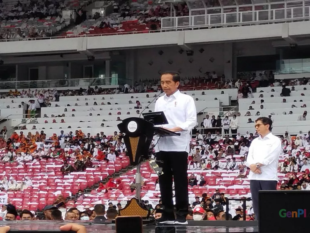 Jokowi Sebut Pembangunan Infrastruktur Diperlukan untuk Bersaing dengan Negara Lain - GenPI.co SULSEL