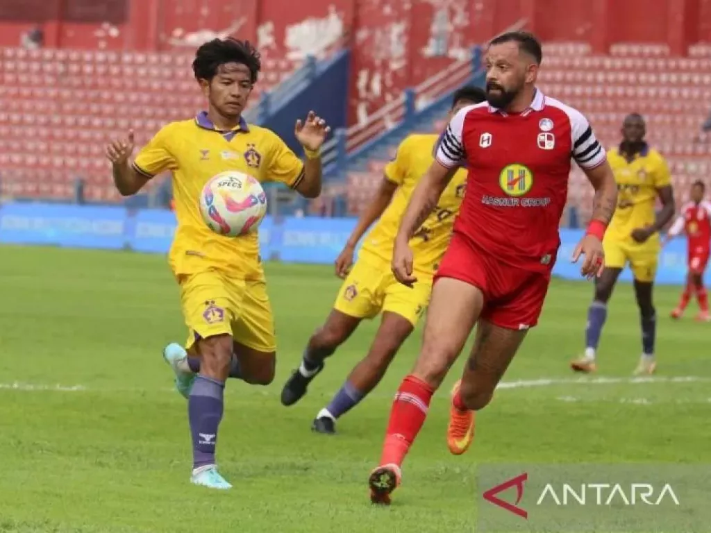 Persik Kediri Asah Ketajaman Jelang Lawan Persita Tangerang - GenPI.co SULSEL