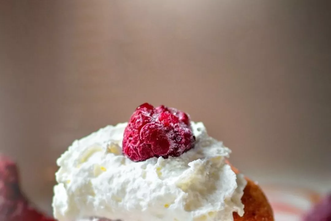 Cake with Whipped Cream