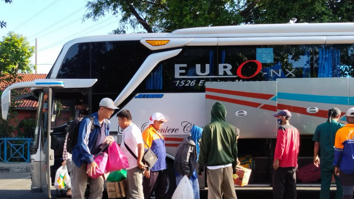 473 Bus Tiba di Jakarta, Selamat Datang Kembali Pemudik