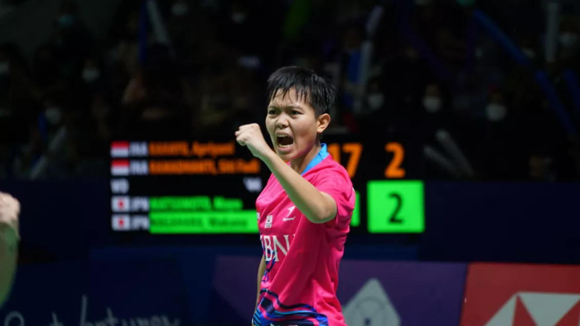 Momen Apriyani/Siti Fadia Tangani Jepang di Indonesia Open