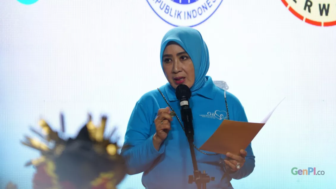 Istri Tito Karnavian Buka Lomba Senam Kreasi Nusantara
