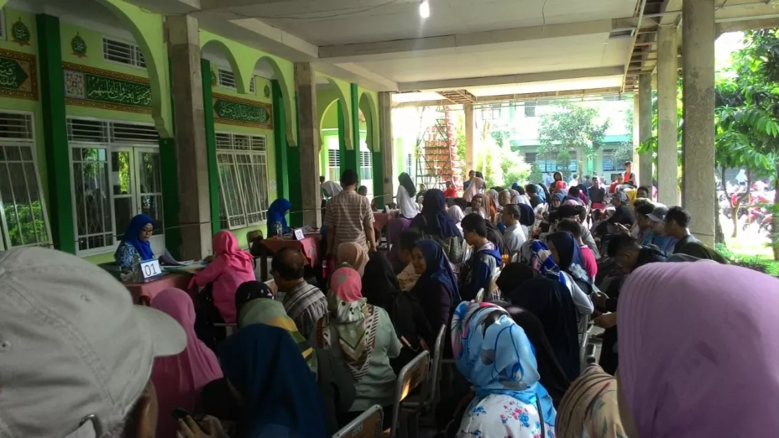 SMA 3 kota Tangerang merupakan salah satu sekolah menengah yang cukup favorit, sehingga banyak orang tua yang menginginkan anaknya sekolah disini. (Foto: Sapta Inong)
