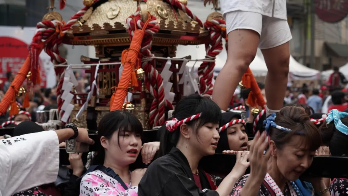 Para pengunjung yang datang ke event ini bisa melihat berbagai kebudayaan Jepang tanpa di pungut biaya tiket. (Foto: M. Zikri)