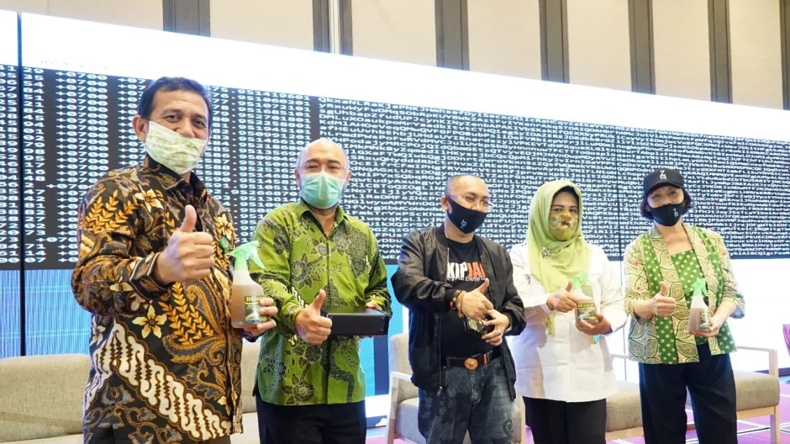 Disinfektan Alami, Karya Anak Bangsa. Foto: Sapta/GenPI.co