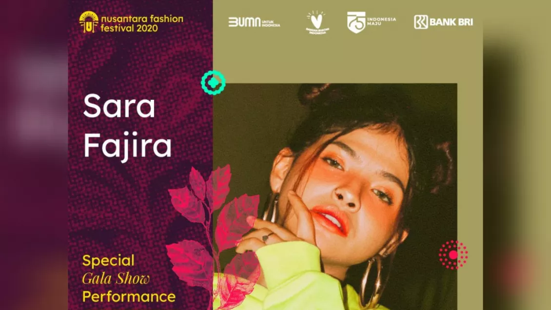 Sara Fajira Special Gala Show Performance NUFF 2020. Foto: NUFF 2020