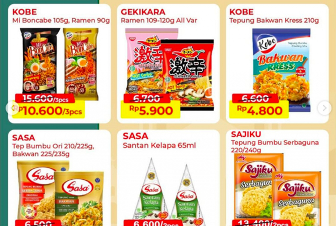 Yuk Belanja di Minimarket Ini, Harga Kebutuhan Dapur Murah Meriah - GenPI.co