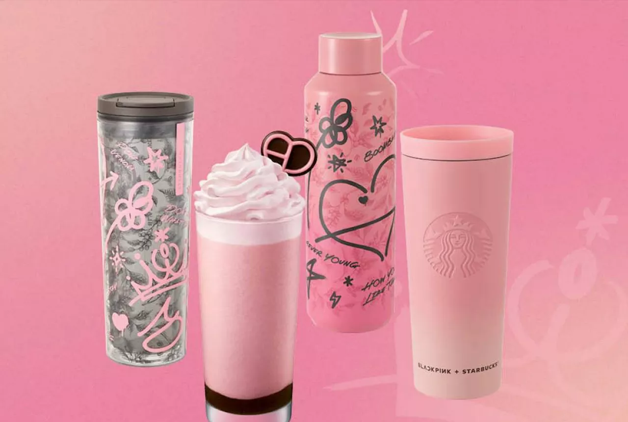Starbucks Gaet BLACKPINK Hadirkan Tumbler dan Minuman Ikonis