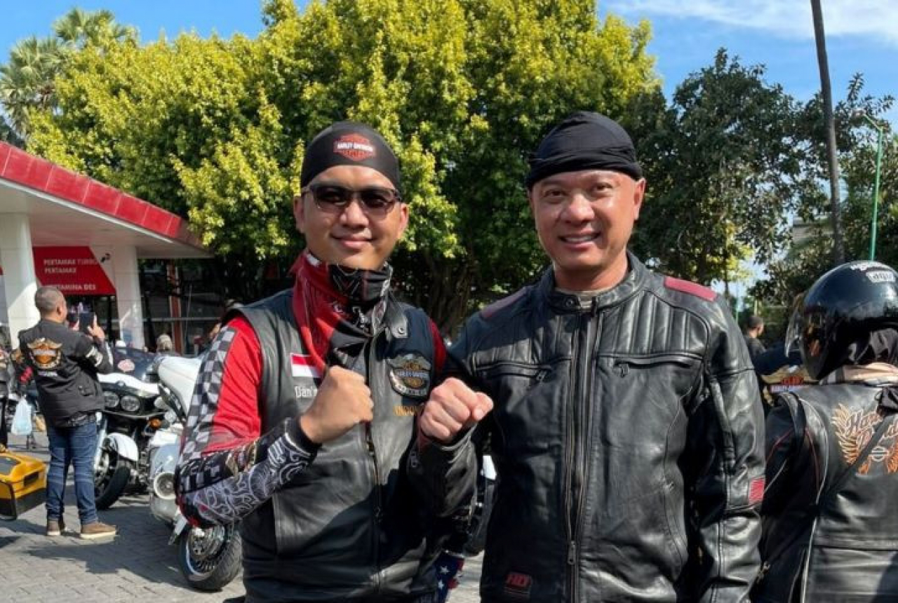 Ribuan Bikers Moge HDCI Keliling Nusa Dua-Denpasar Bali, Kenapa? - GenPI.co BALI