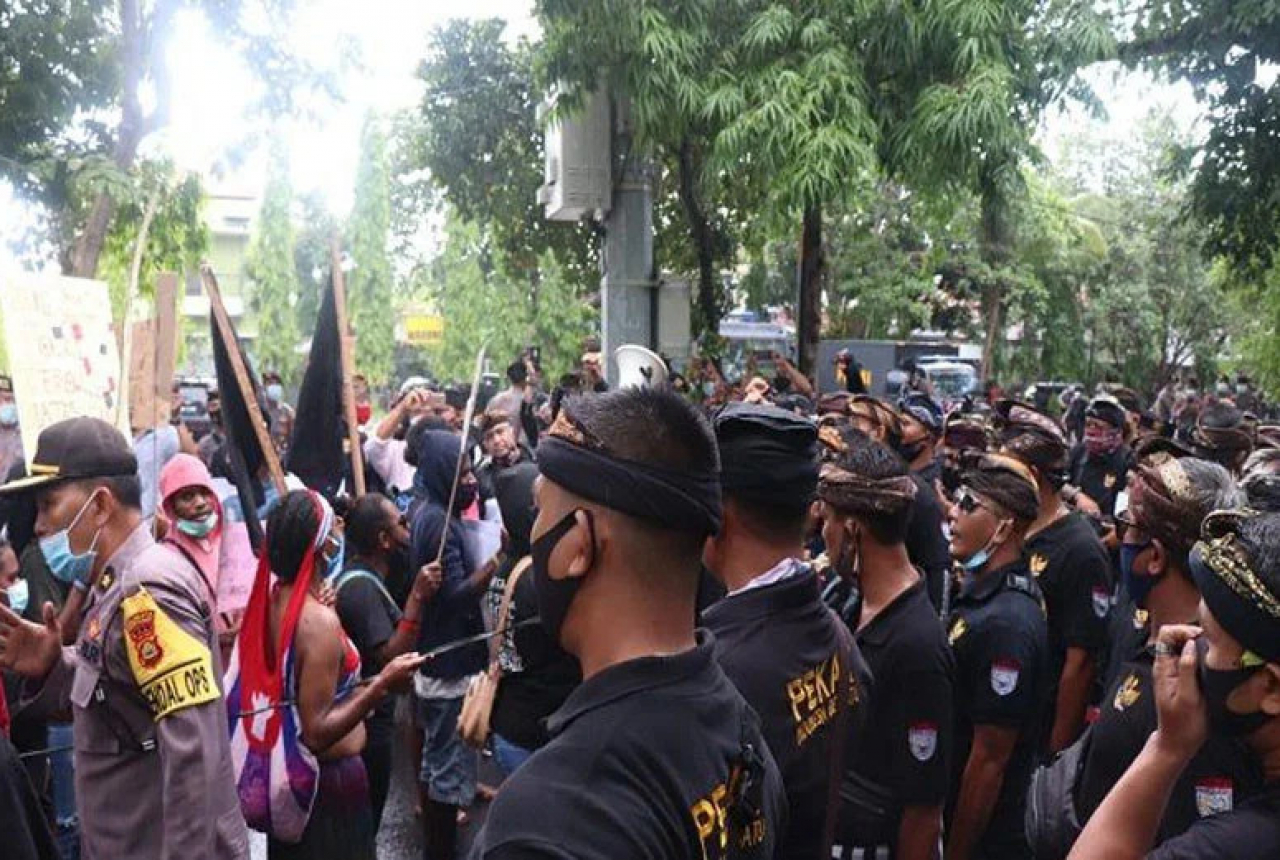 Efek Sebut Papua Merdeka di Bali, PGN dan KERIS Bubarkan AMP - GenPI.co BALI