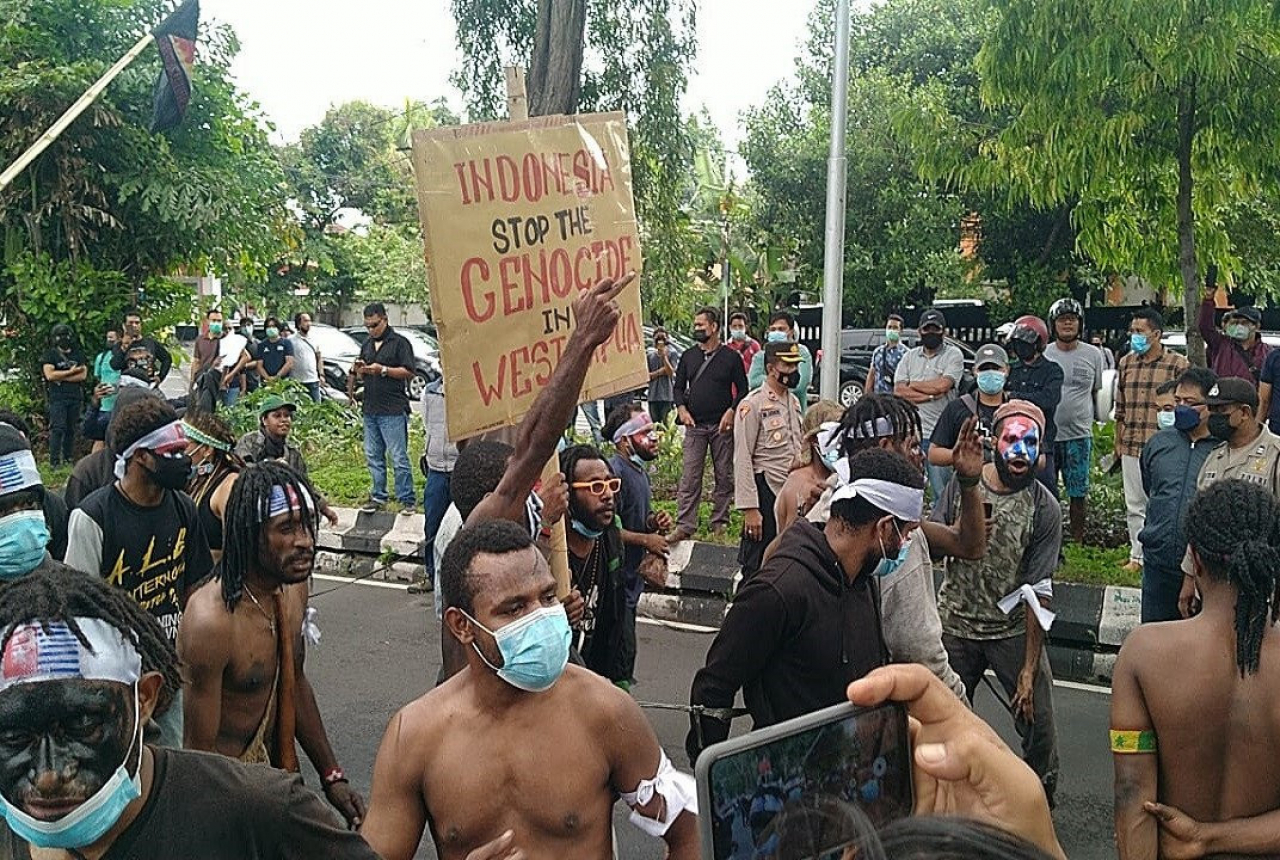 Ricuh Soal Papua Merdeka di Bali, AMP Menuding Biang Keroknya - GenPI.co BALI