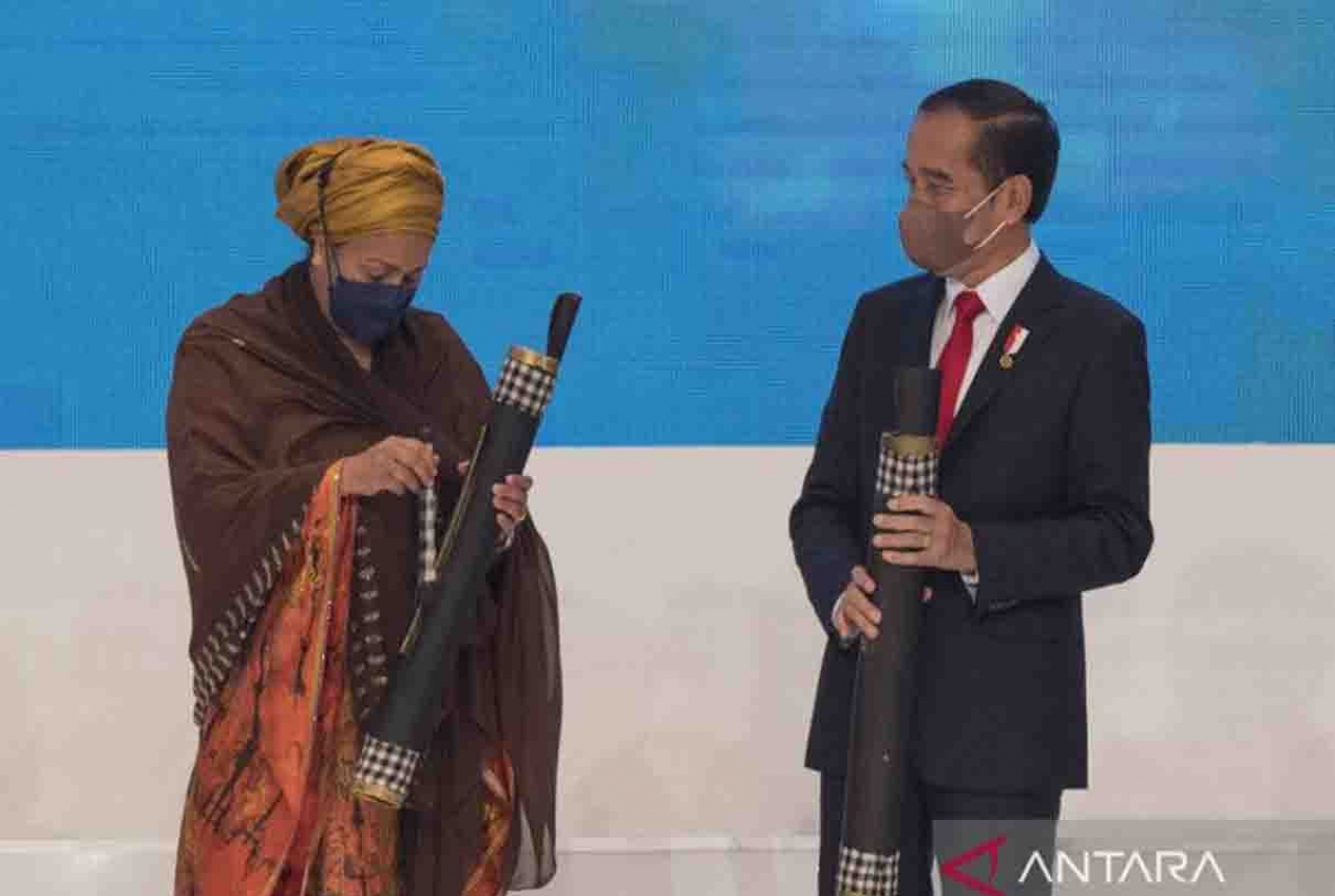 Presiden Jokowi Buka GPDRR di Bali dengan Bunyikan Kulkul, Makna? - GenPI.co BALI