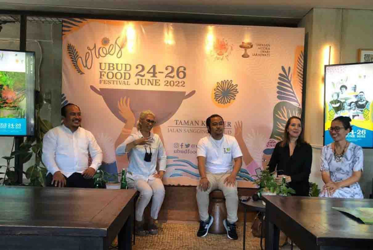 Bantu Koki dan Petani Bali, Ini Kemeriahan Ubud Festival Food - GenPI.co BALI