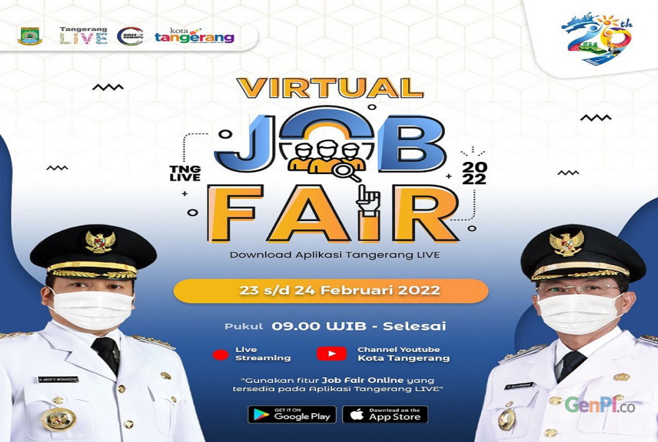 Job Fair Virtual Kota Tangerang, Ribuan Loker Ada di Sini, Kuy - GenPI.co BANTEN