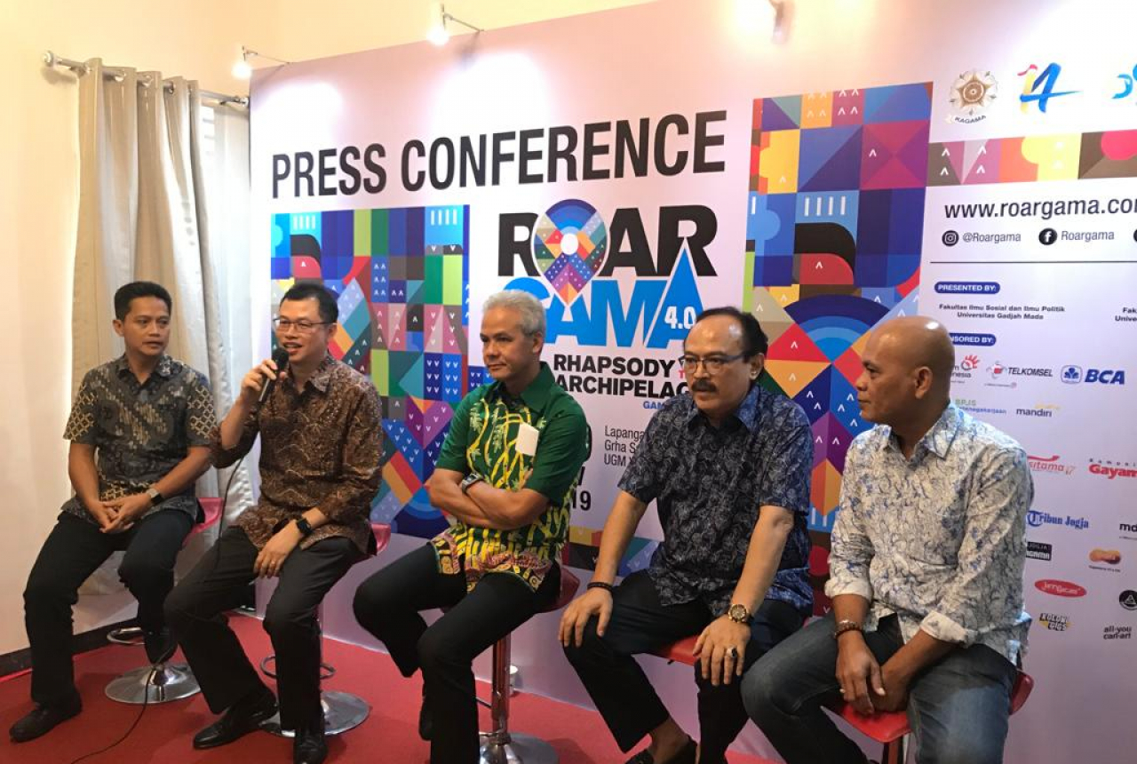 Mahfud MD, Ganjar, Erros Dukung Pentas Letto di Roar Gama 4.0 - GenPI.co