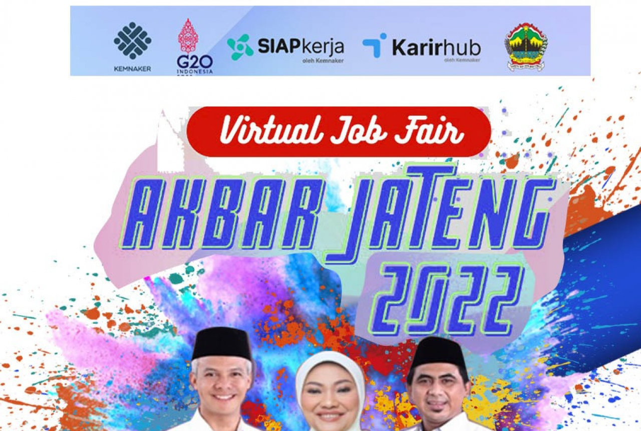 Dibuka! Virtual Job Fair Akbar Jateng 2022, Ini Lowongan Kerjanya - GenPI.co JATENG