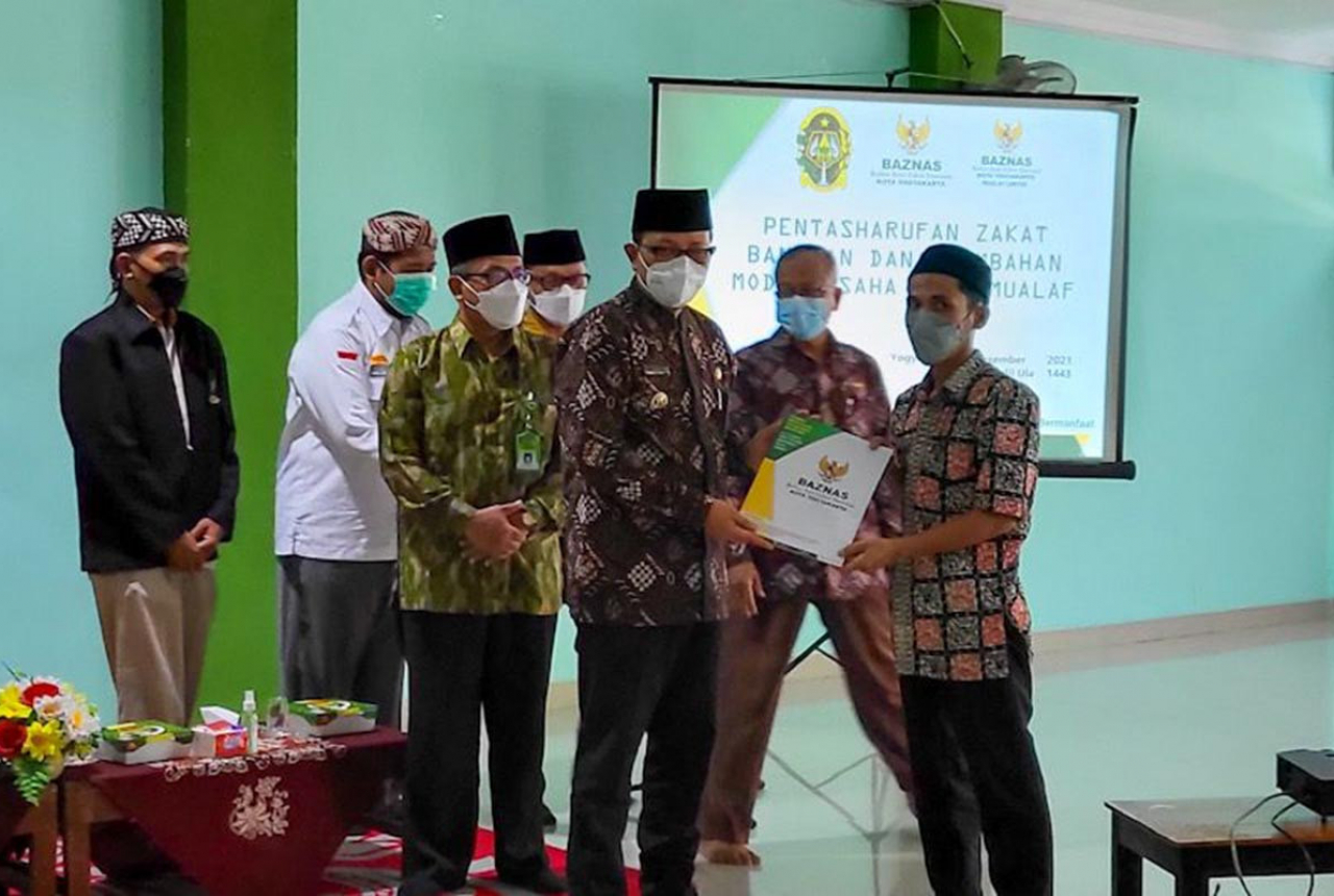 17 Mualaf di Kota Yogyakarta Memperoleh Bantuan Modal Usaha - GenPI.co JOGJA