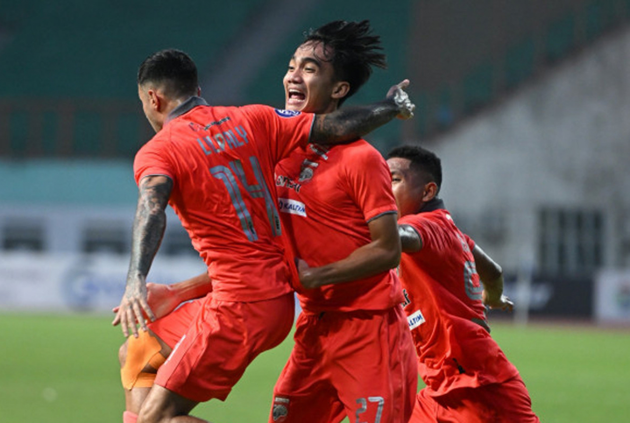Cetak Gol, Pemain Muda Borneo FC Andy Hardjito Menangis - GenPI.co KALTIM