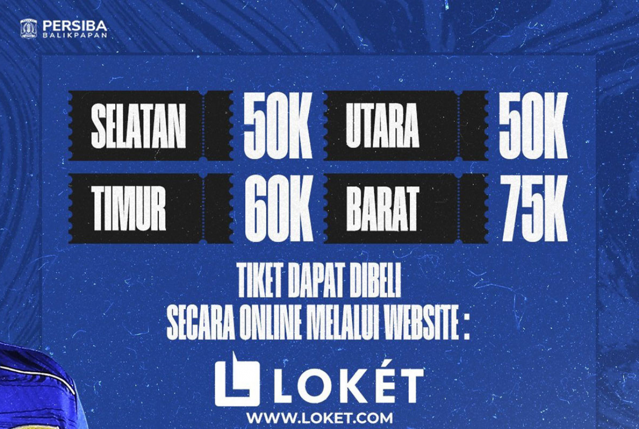 Harga Tiket Persiba Balikpapan vs Kalteng Putra, Beli Online Gampang - GenPI.co KALTIM