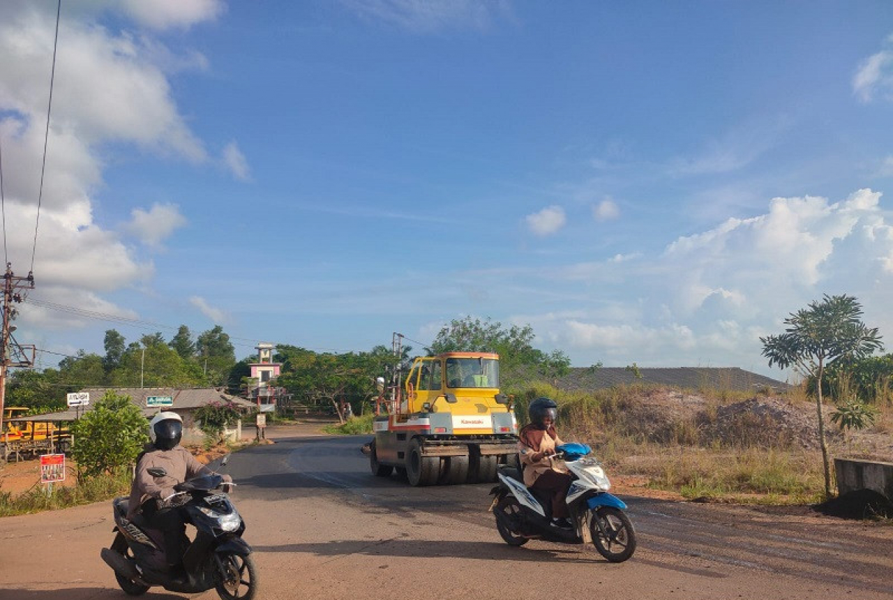 Jalan Garuda Dilebarkan, Warga Tanjungpinang Bahagia - GenPI.co KEPRI