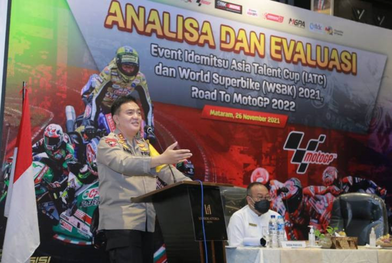 Matangkan Persiapan MotoGP, Kapolda NTB Tegaskan Hal Ini - GenPI.co NTB