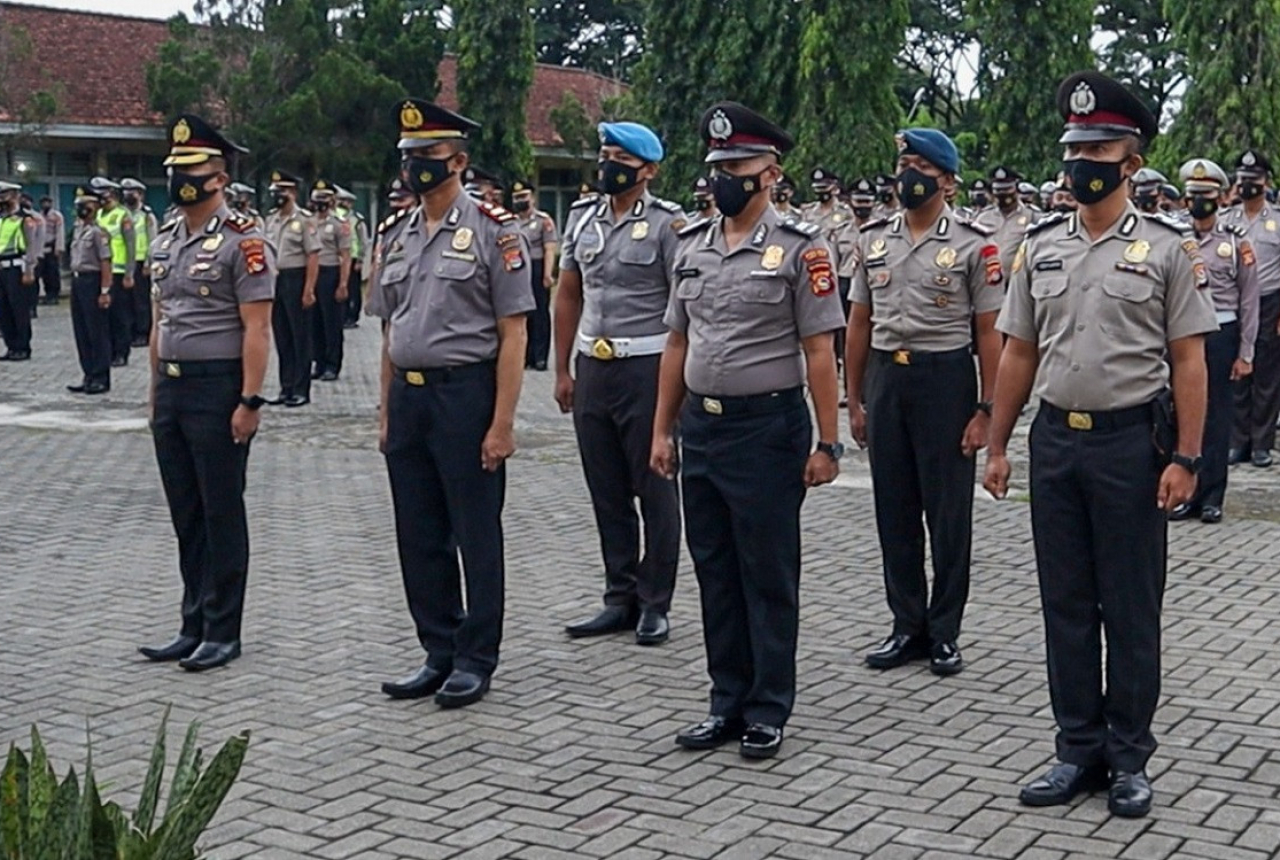 Selamat, 163 Personel Polres Lombok Tengah Naik Pangkat - GenPI.co NTB