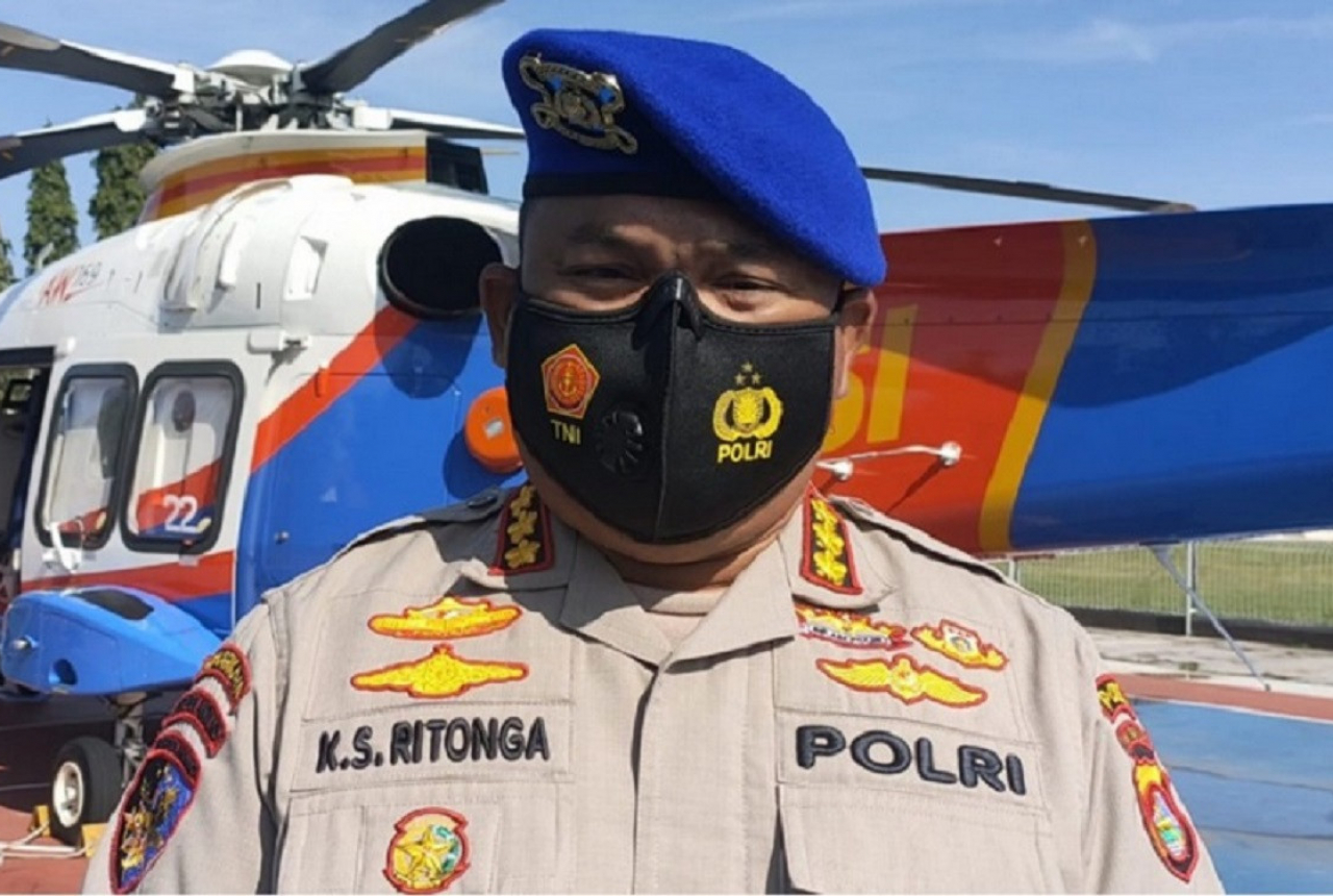 Helikopter Polri Sudah Terlihat Parkir di Polda NTB - GenPI.co NTB
