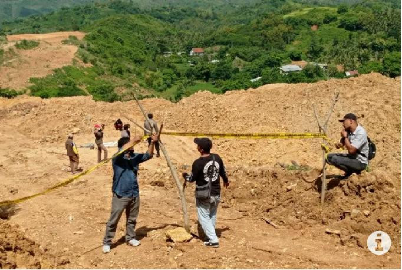 Aparat Tutup Tambang Emas Ilegal di Gunung Prabu - GenPI.co NTB