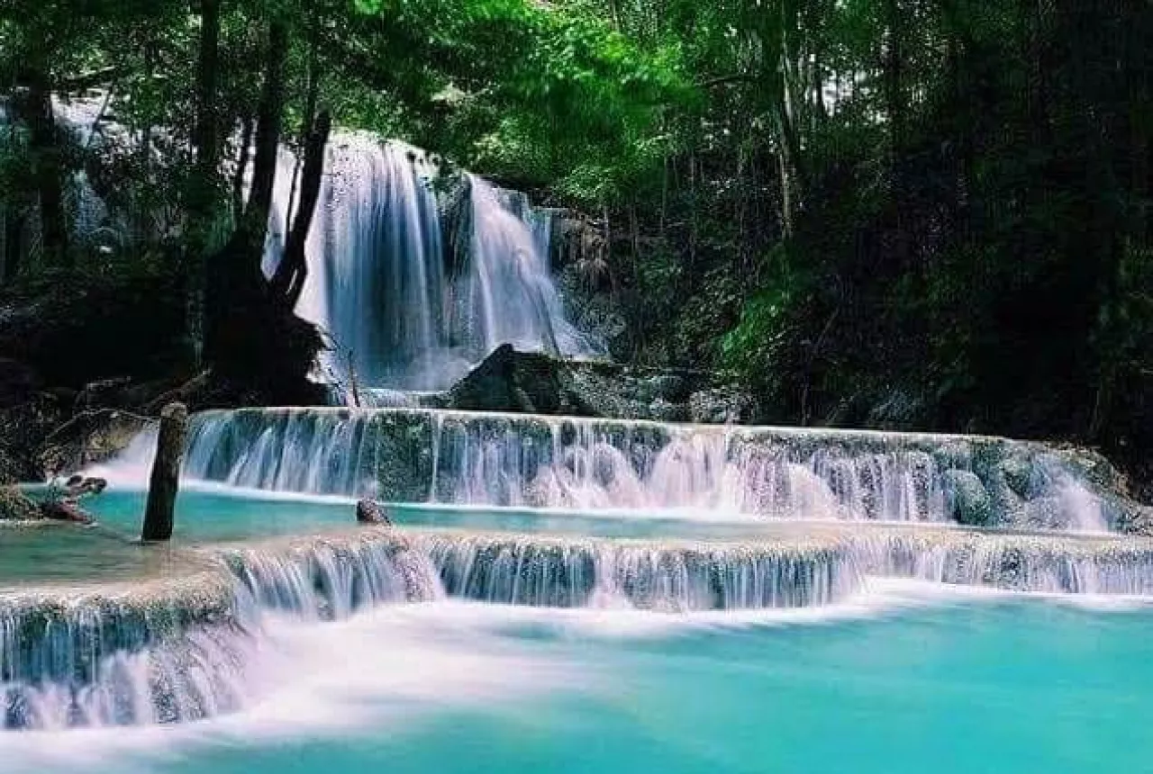 Keunikan Air Terjun Mata Jitu di Pulau Moyo - GenPI.co NTB