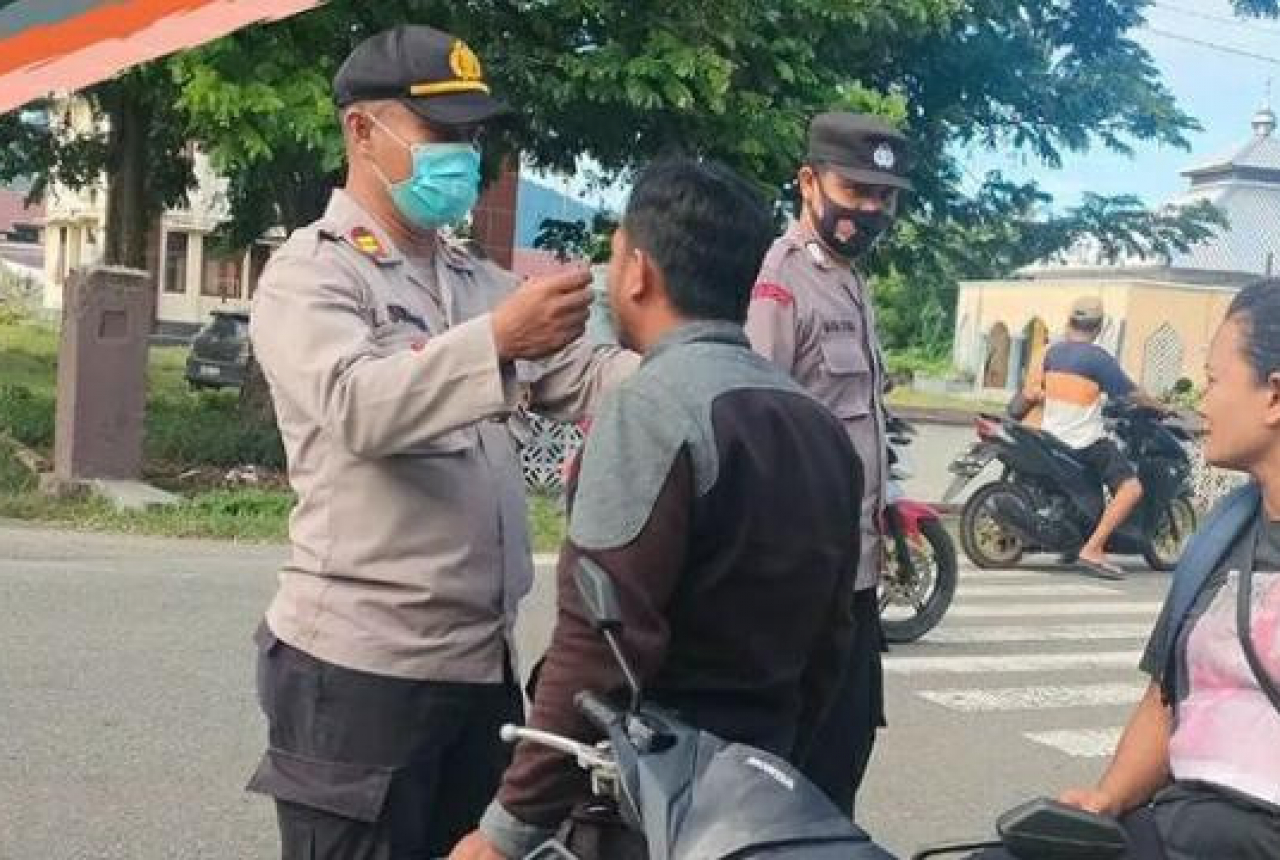 Cegah Omicron, Begini Upaya Jajaran Polres Sumbawa - GenPI.co NTB