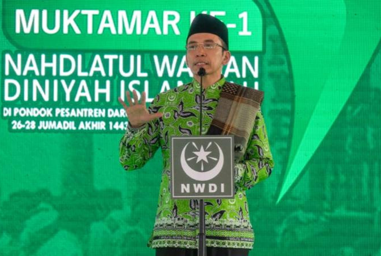 Spirit Masjid Nurul Bilad, Pengukuhan NWDI Digelar di Loteng - GenPI.co NTB