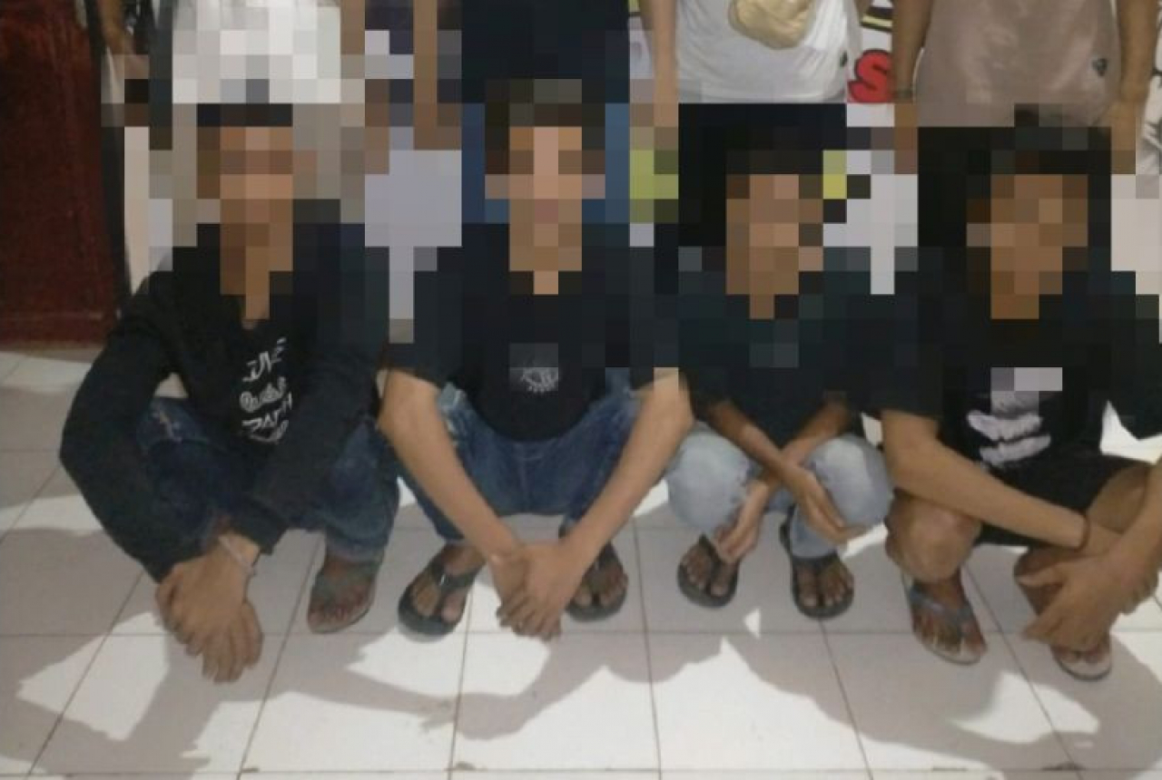 Aniaya Orang Gunakan Sajam, Empat Pemuda Bima Diringkus Polisi - GenPI.co NTB