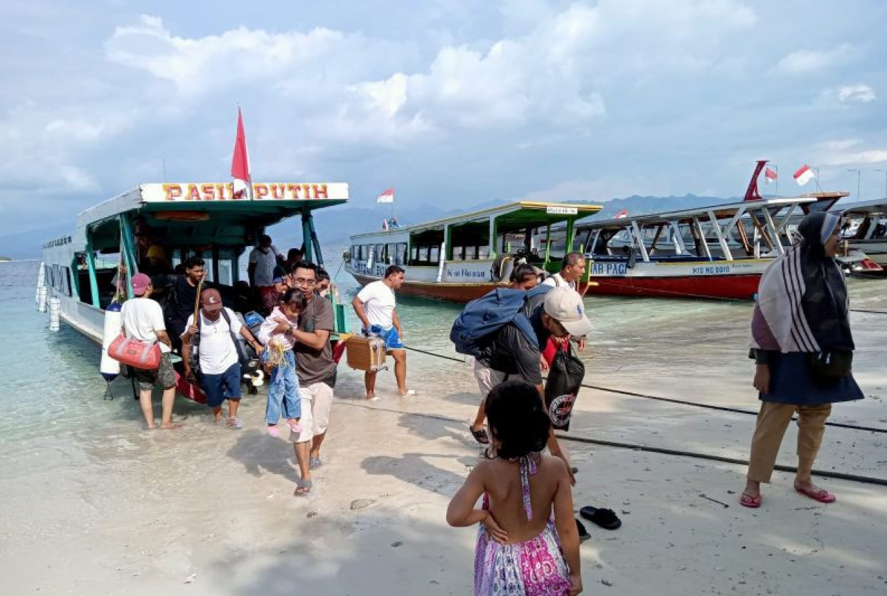 Wisatawan di Gili Trawangan Mulai Menggeliat - GenPI.co NTB