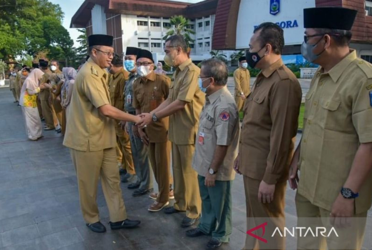 Gubernur dan Wagub NTB Gelar Halal Bihalal Bersama Seluruh ASN - GenPI.co NTB