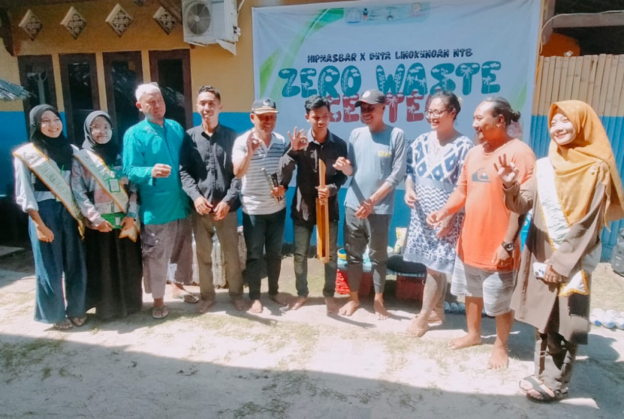 Lintas Organisasi Gelar Zero Waste di Gili Trawangan - GenPI.co NTB