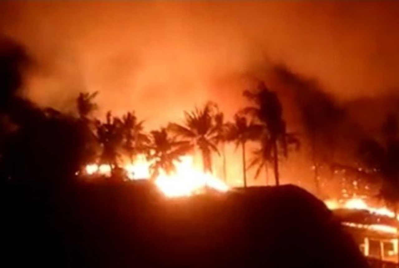 Kebakaran Terjadi di Gili Trawangan, Puluhan Kamar Dilahap Api - GenPI.co NTB