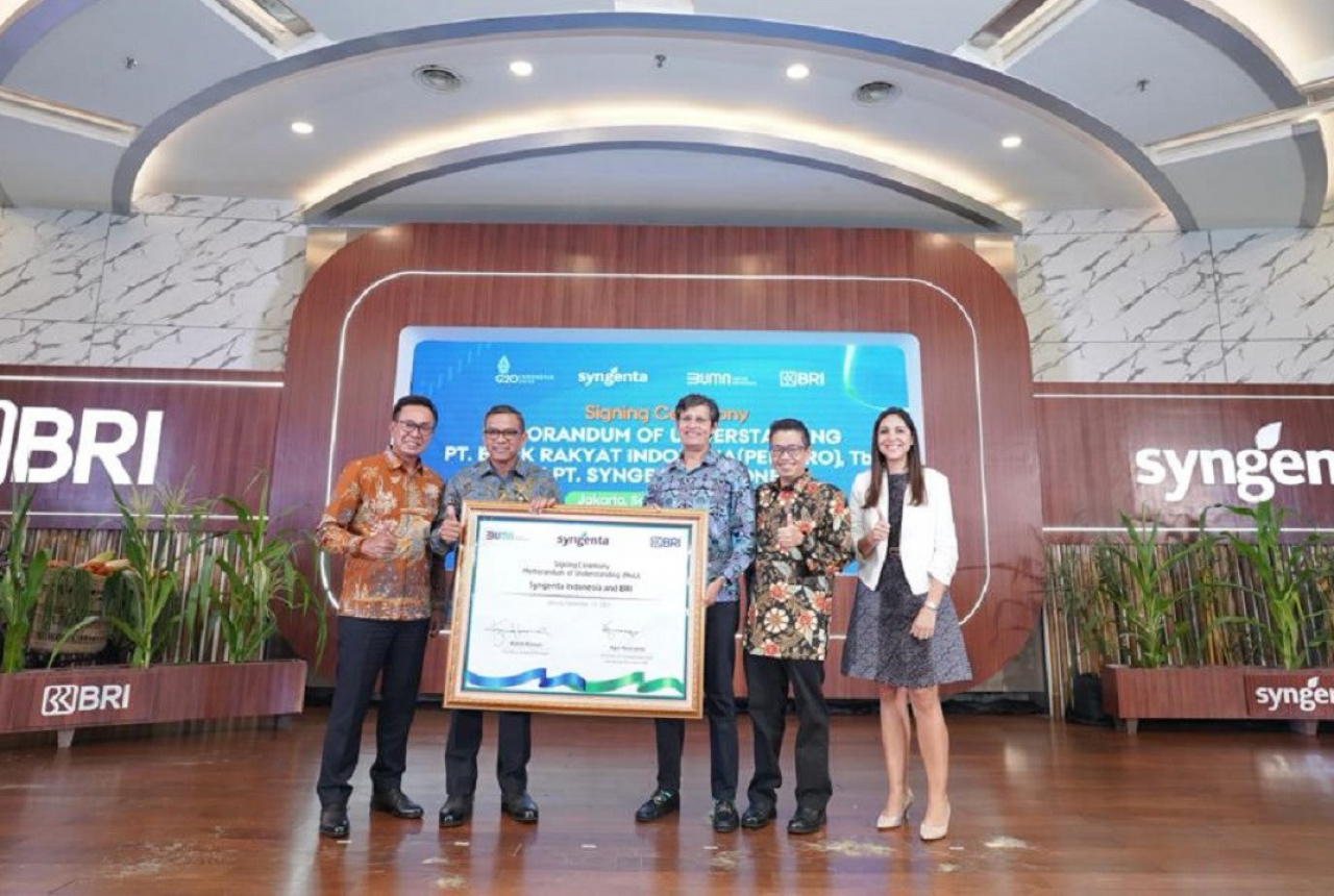 Dukung Pembiayaan Petani, BRI Kolaborasi dengan Syngenta Indonesia - GenPI.co NTB