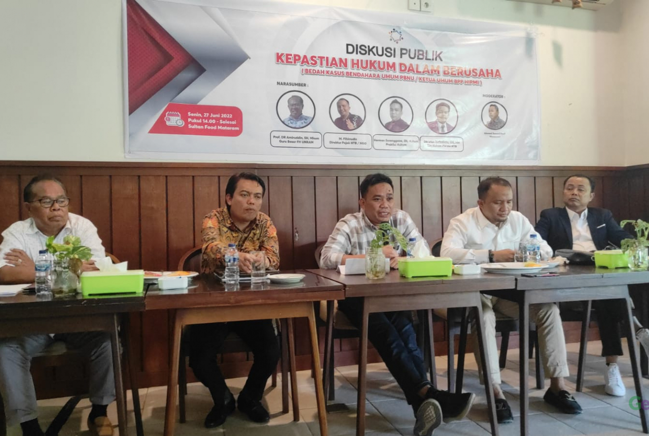 Kasus Mardani Maming, Begini Hasil Diskusi Aktivis di Mataram - GenPI.co NTB