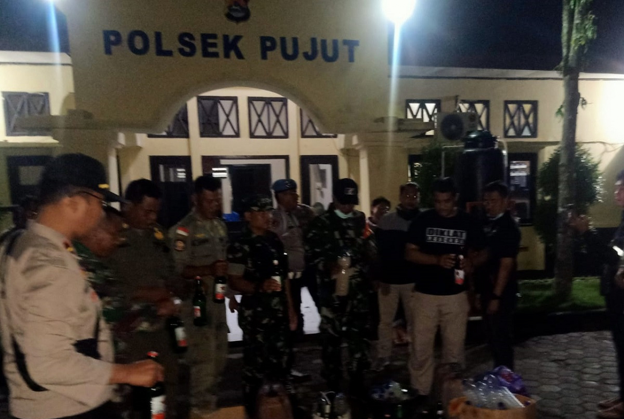 Jelang Tahun Baru, Polisi di Lombok Tengah Razia Miras - GenPI.co NTB