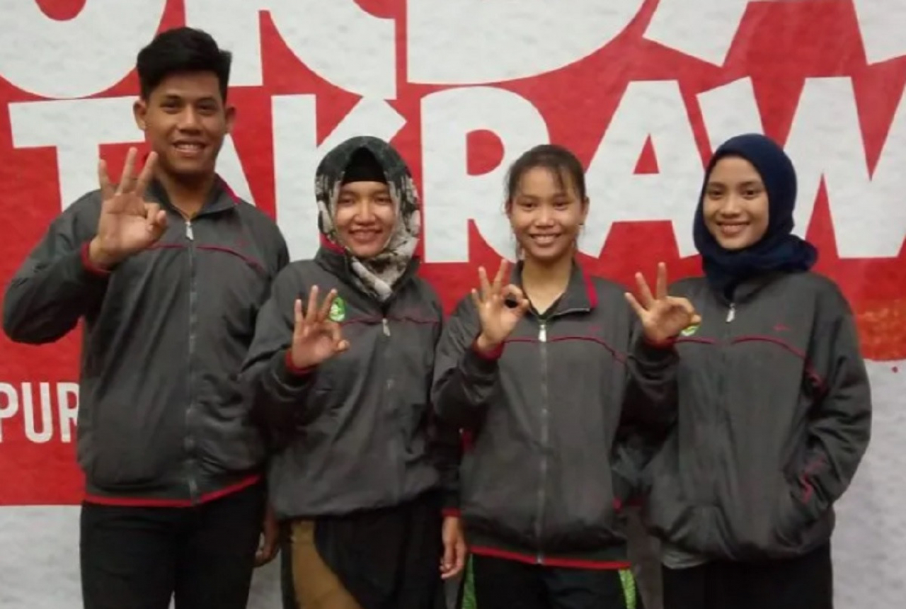 6 Atlet Takraw Riau Wakili Indonesia di Thailand - GenPI.co RIAU
