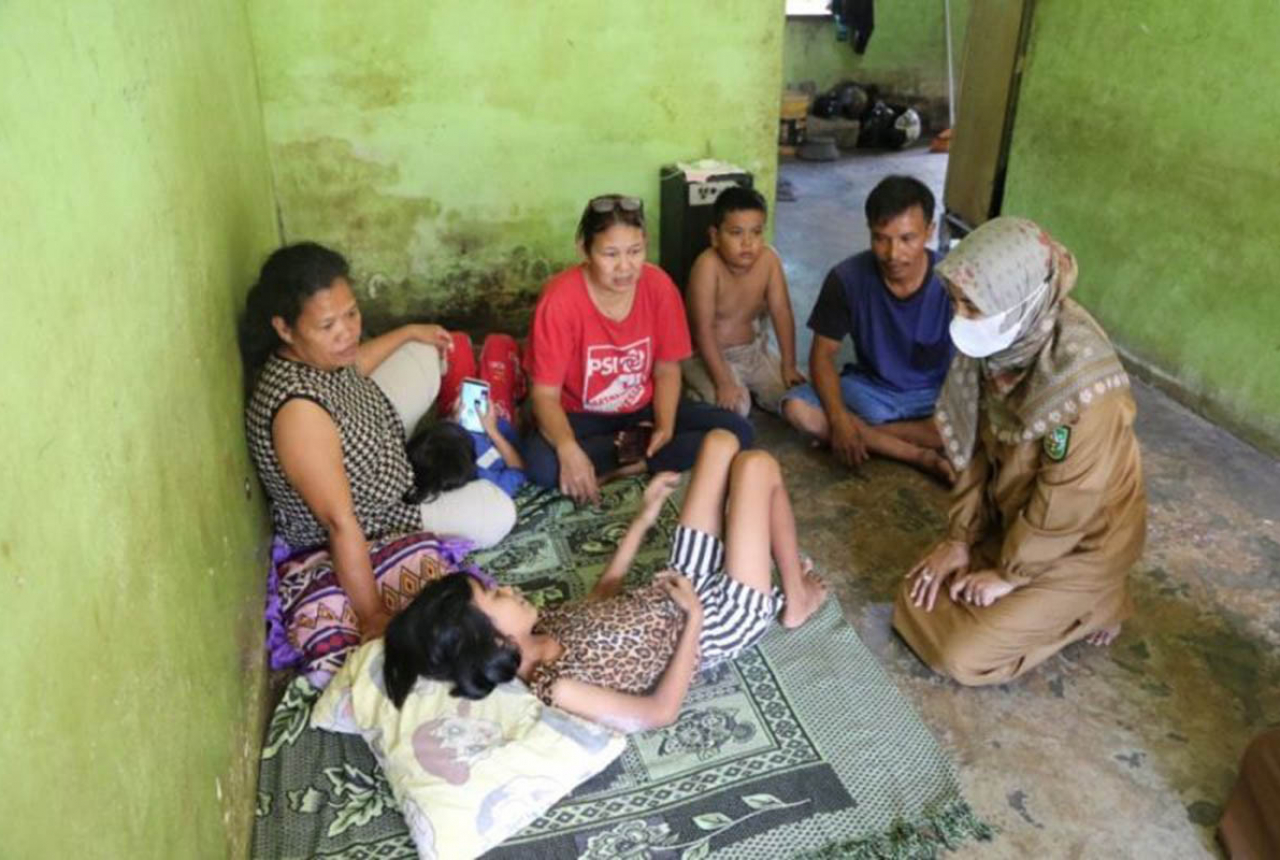 Anak Penderita Penyakit Langka di Pekanbaru Dibawa ke RSUD - GenPI.co RIAU
