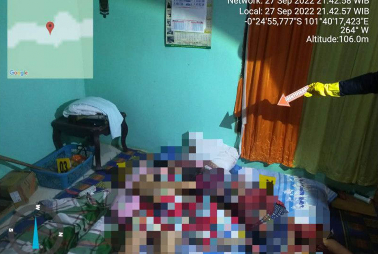 Polres Kuansing Tangkap 3 Pelaku Pembunuhan Ibu dan Putrinya - GenPI.co RIAU