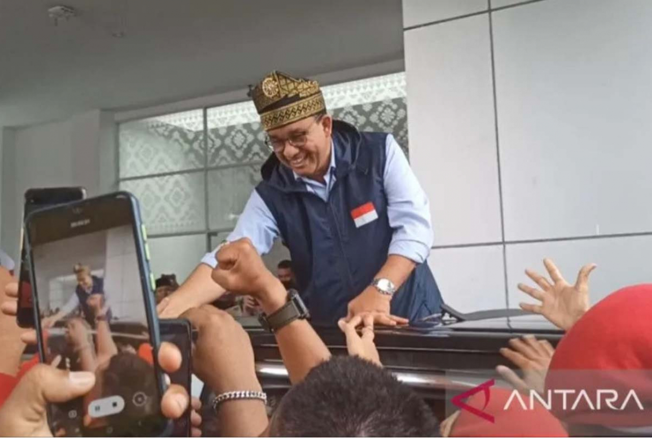 Disambut Sukarelawan, Anies Baswedan: Insyaallah Riau Kita Menangkan - GenPI.co RIAU