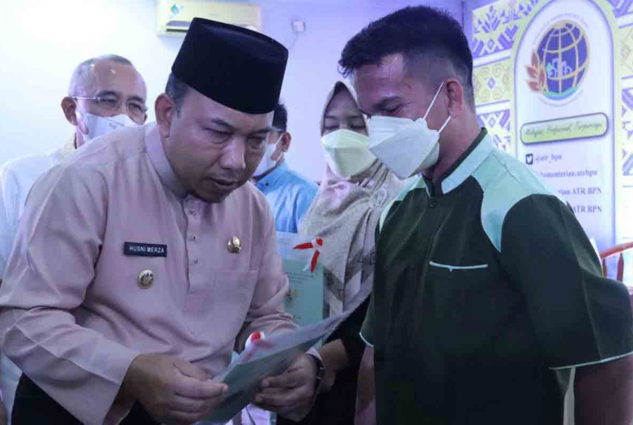 PTSL Mudah, Cepat, dan Buat Lega Masyarakat Kabupaten Siak - GenPI.co RIAU