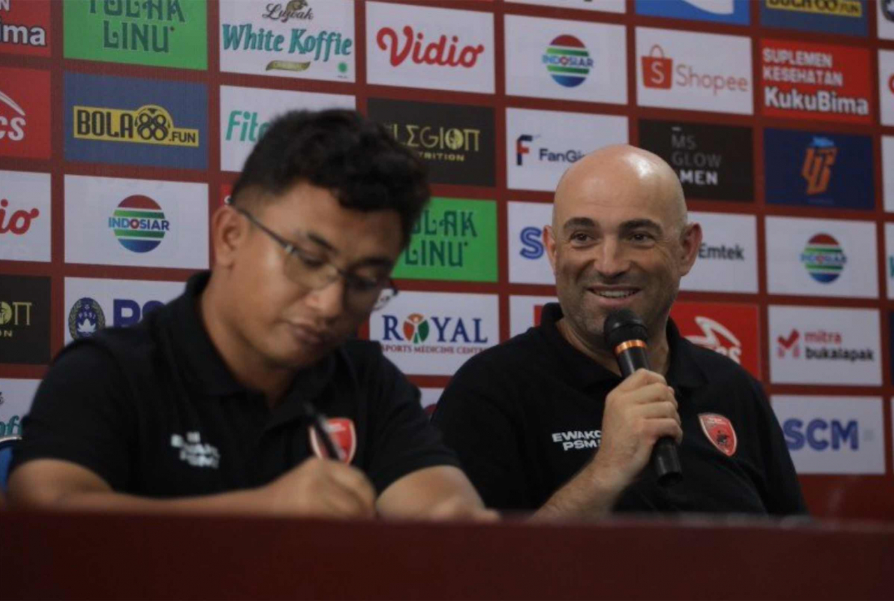 Pelatih PSM Makassar Cerita Kejadian Unik saat vs RANS Nusantara - GenPI.co SULSEL